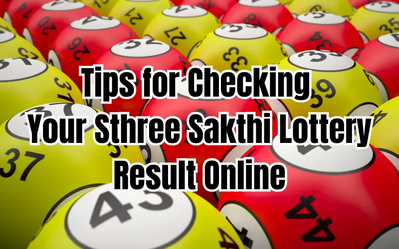 sthree sakthi lottery result play