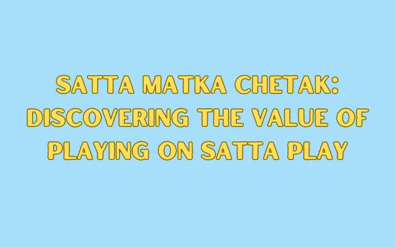 satta matka chetak